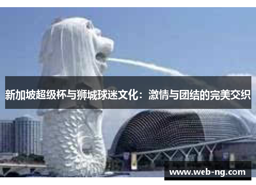 新加坡超级杯与狮城球迷文化：激情与团结的完美交织